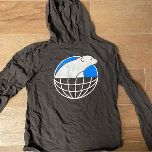 GAP Polar Bear Long Sleeve with Hood XL (Boys 10-12)